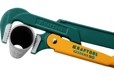 Купить Трубный ключ Kraftool PANZER-90  №3  прямые губки 2734-20_z02 фото №3