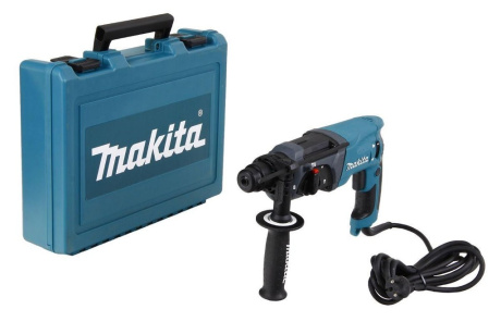 Купить Перфоратор Makita HR 2470 + перчатки PGH-160350-L+рулеткаPGC-210280+смазка д.буров 196804-7 фото №2