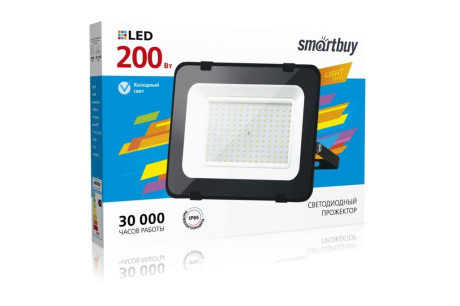 Купить Прожектор с/д Smartbuy LIGHT 200w 6500К IP65  Черный   SBL-FLLight-200-65K фото №2