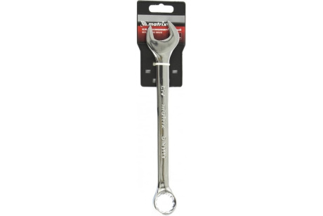 Купить Ключ комбинированный 18мм CR- V полированный хром MATRIX 15162 фото №1