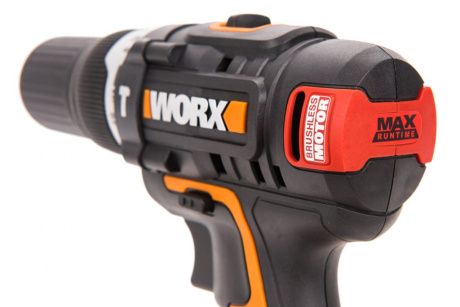 Купить Дрель аккумуляторная WORX WX367.3  20V 2,0Ач кейс фото №4