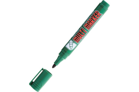 Купить Перманентный маркер Munhwa Crown Multi Marker зеленый  пулевидный  3мм CPM-800 фото №1