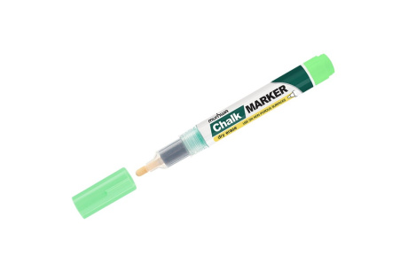 Купить Меловой маркер Munhwa Chalk Marker CM-04 зеленый  3мм фото №1